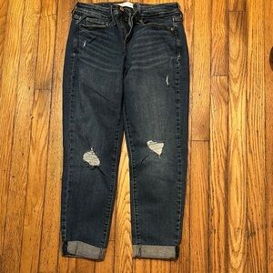 Levi’s Signature Gold cropped and rolled size 1